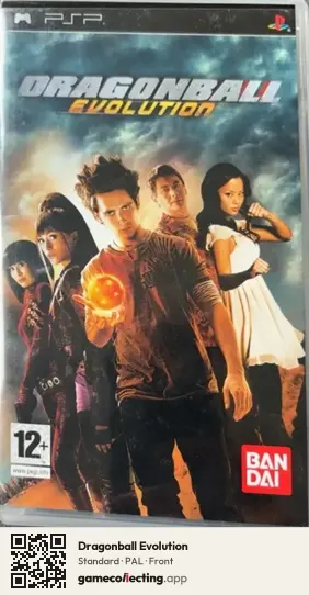 Dragonball Evolution PlayStation Portable, PAL box front