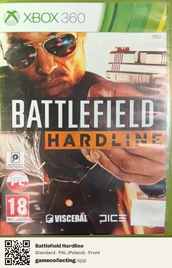 Battlefield Hardline Xbox 360, Poland box front