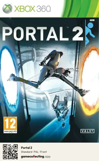 Portal 2 Xbox 360, PAL box front