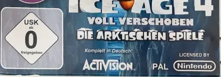 Ice Age: Continental Drift: Arctic Games, the USK square on its front