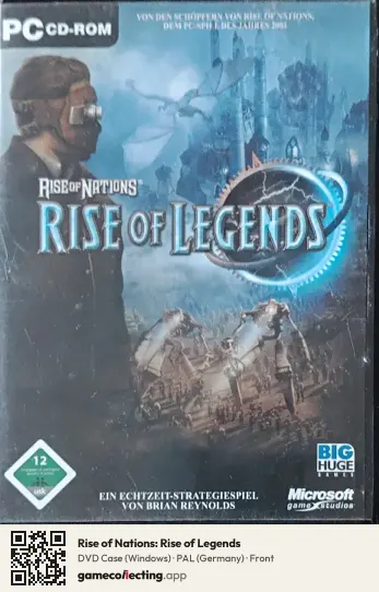 Rise of Nations: Rise of Legends Computer, Germany box front
