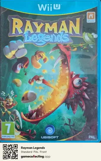 Rayman Legends Nintendo Wii U, PAL box front