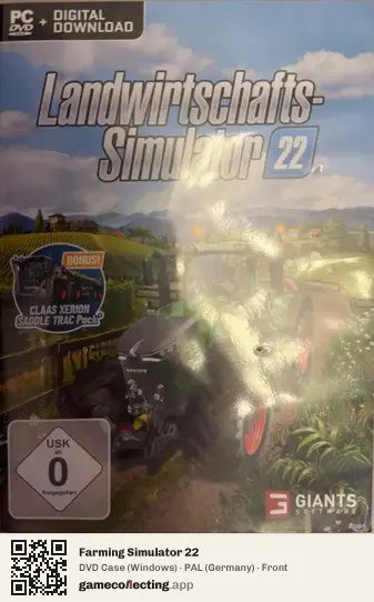 Farming Simulator 22 Computer, Germany box front