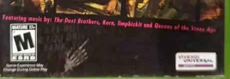 Fight Club, the ESRB box on its front