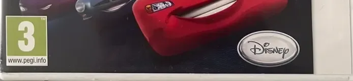 Cars 2, the PEGI square on its front