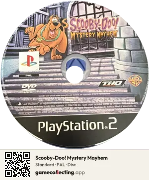 Scooby-Doo! Mystery Mayhem PlayStation 2, PAL disc