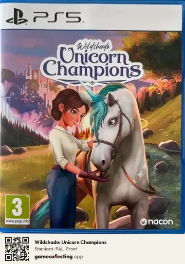 Wildshade: Unicorn Champions PlayStation 5, PAL box front