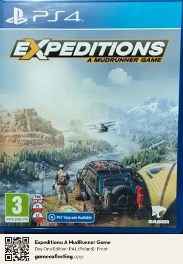 Expeditions: A MudRunner Game PlayStation 4, Poland box front