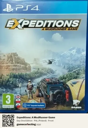 Expeditions: A MudRunner Game PlayStation 4, Poland box front