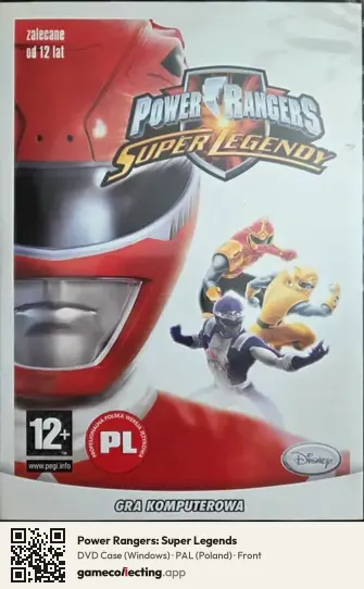 Power Rangers: Super Legends Computer, Poland box front