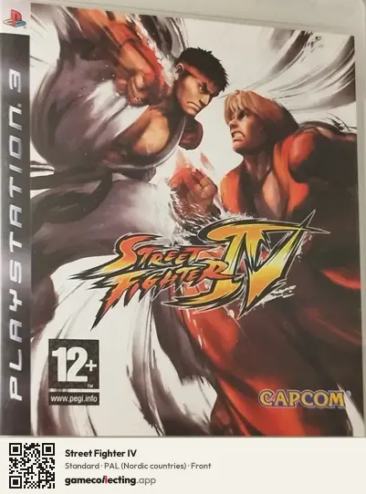 Street Fighter IV PlayStation 3, Nordic countries box front