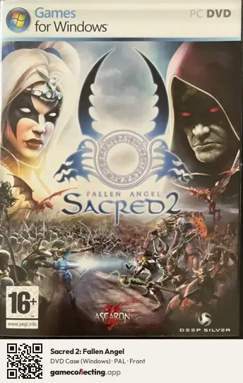 Sacred 2: Fallen Angel Computer, PAL box front