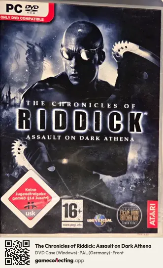 The Chronicles of Riddick: Assault on Dark Athena Computer, Germany box front