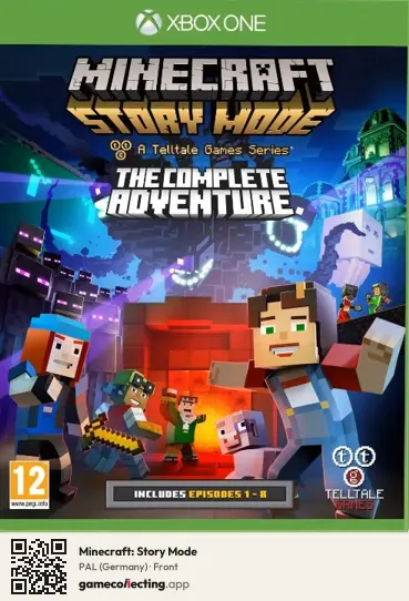 Minecraft: Story Mode Xbox One, Germany box front