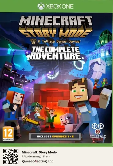 Minecraft: Story Mode Xbox One, Germany box front