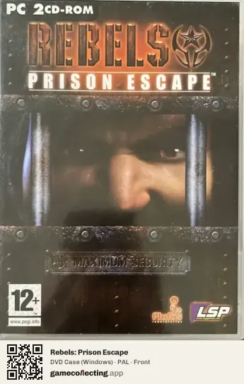 Rebels: Prison Escape Computer, PAL box front