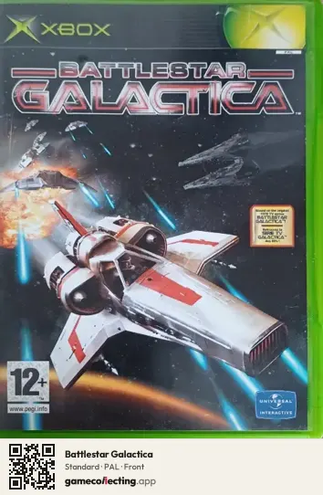 Battlestar Galactica Xbox, PAL box front