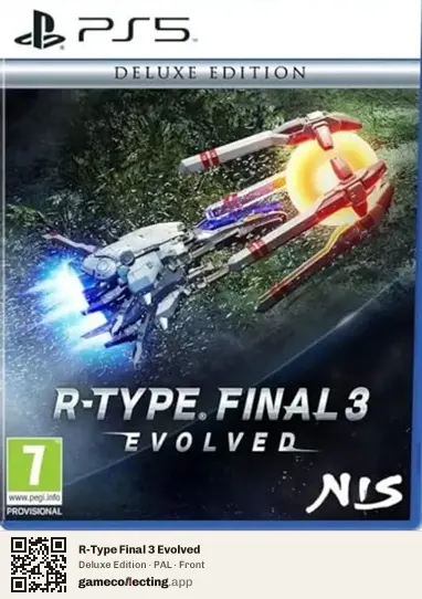 R-Type Final 3 Evolved PlayStation 5, PAL box front