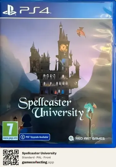 Spellcaster University PlayStation 4, PAL box front
