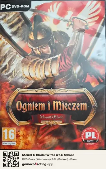 Mount & Blade: With Fire & Sword Computer, Poland box front