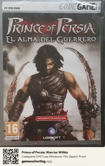 Prince of Persia: Warrior Within Computer, Spain box front