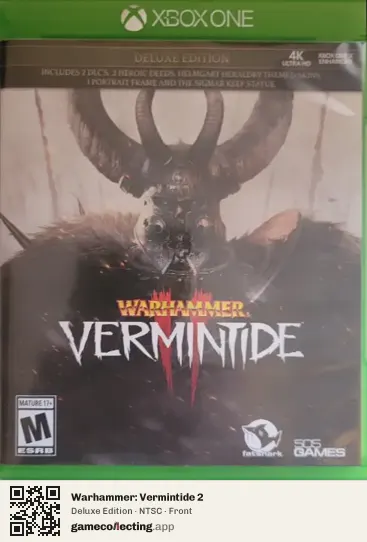 Warhammer: Vermintide 2 Xbox One, NTSC box front