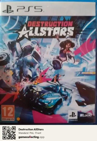 Destruction AllStars PlayStation 5, PAL box front