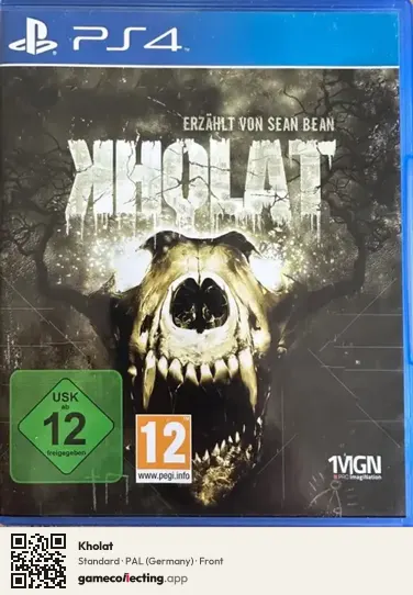 Kholat PlayStation 4, Germany box front