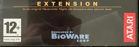 Neverwinter Nights: Shadows of Undrentide, the PEGI square on its front