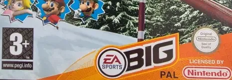 SSX on Tour, the PEGI square on its front