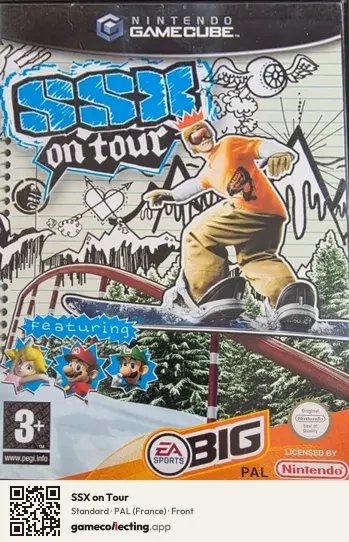 SSX on Tour Nintendo GameCube, France box front