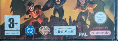 Batman: Rise of Sin Tzu, the PEGI square on its front