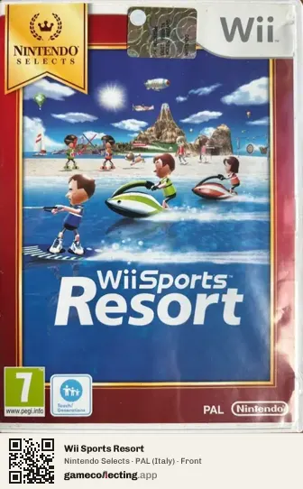 Wii Sports Resort Nintendo Wii, Italy box front