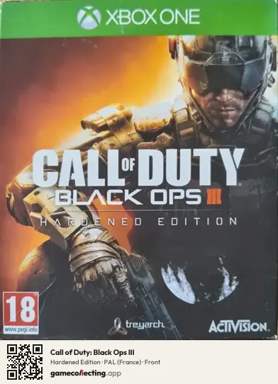 Call of Duty: Black Ops III Xbox One, France box front