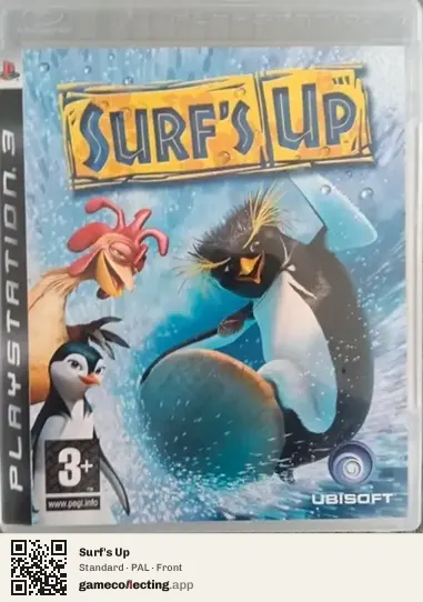 Surf's Up PlayStation 3, PAL box front