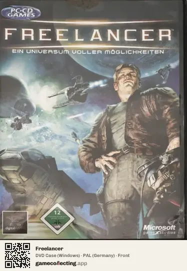Freelancer Computer, Germany box front