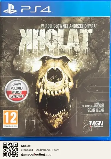 Kholat PlayStation 4, Poland box front