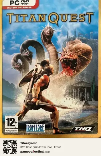 Titan Quest Computer, PAL box front