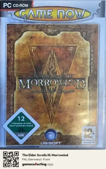 The Elder Scrolls III: Morrowind Computer, Germany box front