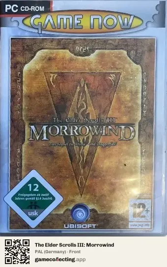 The Elder Scrolls III: Morrowind Computer, Germany box front