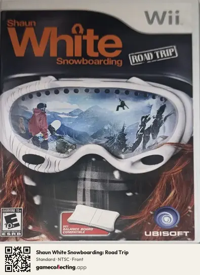 Shaun White Snowboarding: Road Trip Nintendo Wii, NTSC box front