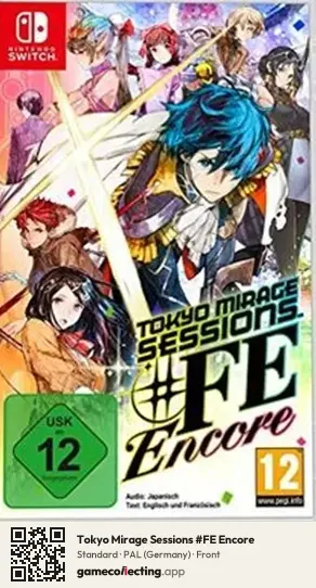 Tokyo Mirage Sessions #FE Encore Nintendo Switch, Germany box front