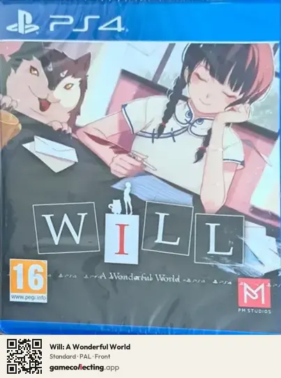 Will: A Wonderful World PlayStation 4, PAL box front