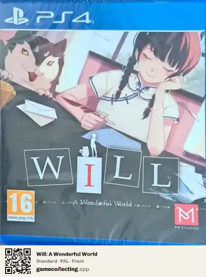 Will: A Wonderful World PlayStation 4, PAL box front
