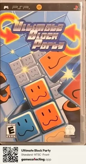 Ultimate Block Party PlayStation Portable, NTSC box front