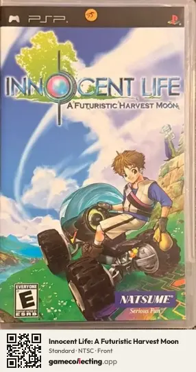 Innocent Life: A Futuristic Harvest Moon PlayStation Portable, NTSC box front