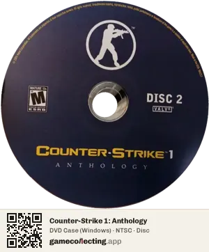 Counter-Strike 1: Anthology Computer, NTSC disc
