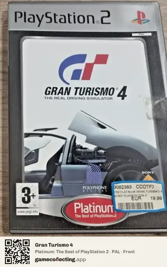 Gran Turismo 4 PlayStation 2, PAL box front
