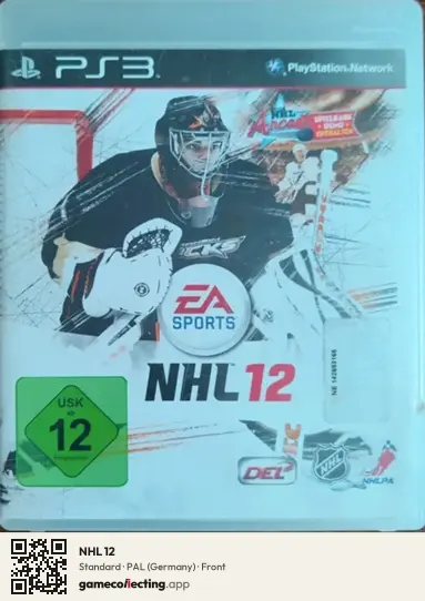 NHL 12 PlayStation 3, Germany box front