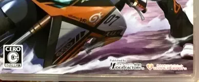 Neptunia Riders VS Dogoos, the CERO letter on its front